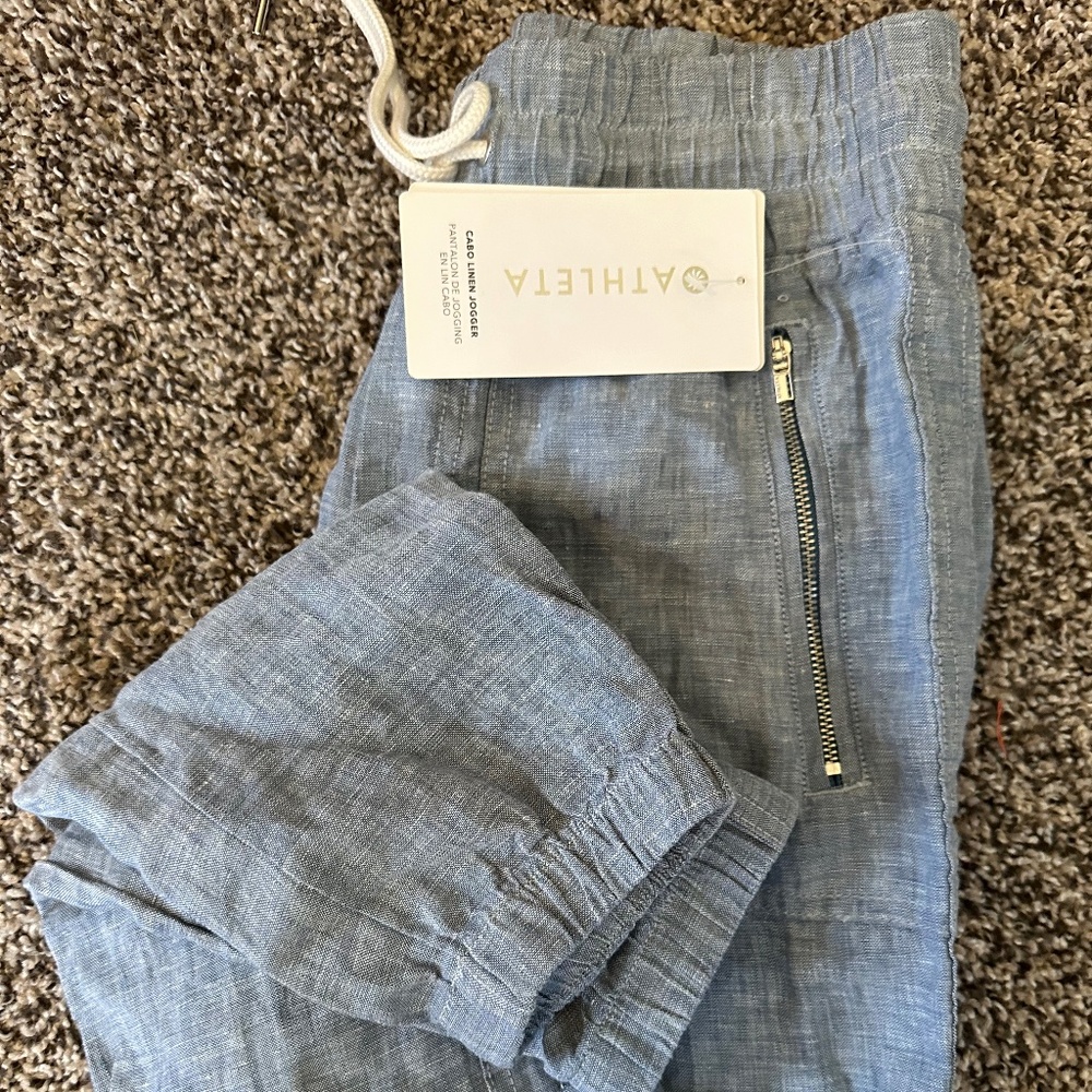 Athleta Joggers Stretch Waistband NWT